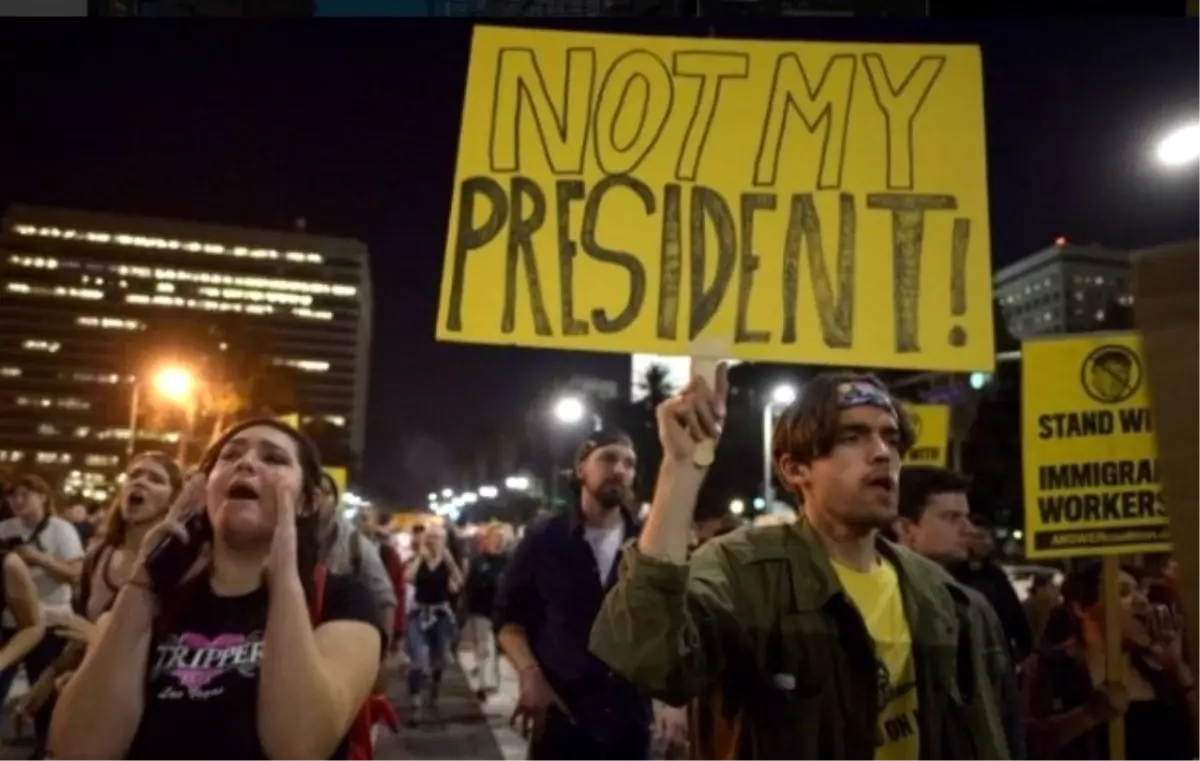 ABD'de Trump Karşıtı Protesto Gösterileri Devam Ediyor