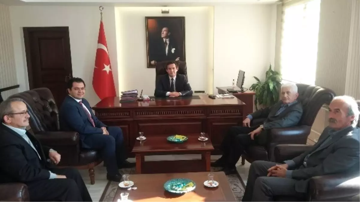 CHP Gökçebey Heyetinden Kaymakam Öztürk'e Ziyaret
