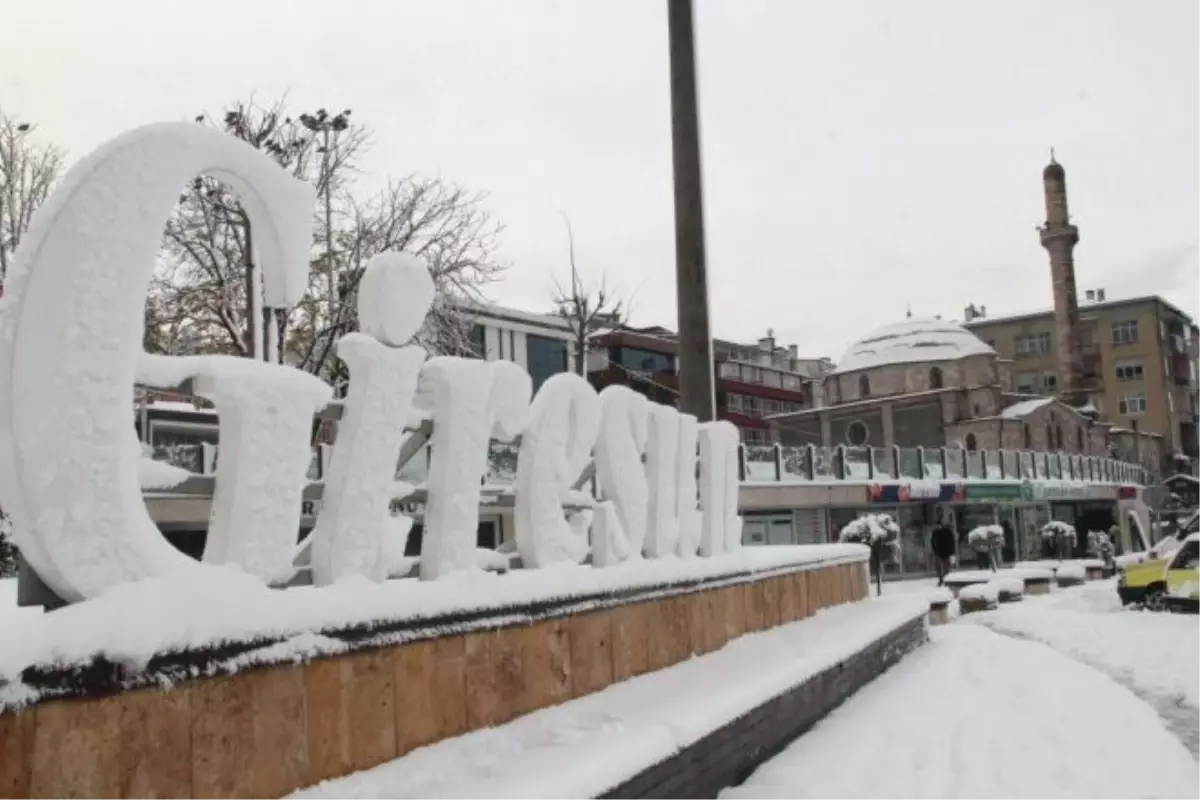 Giresun'da Kar Yağışı