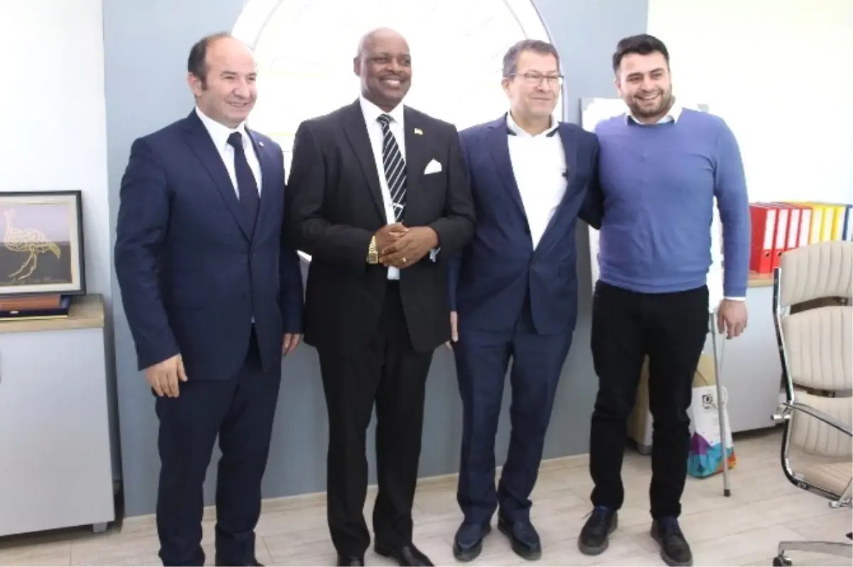 Ruanda Büyükelçisi Polatlı Ticaret Odasını Ziyaret Etti