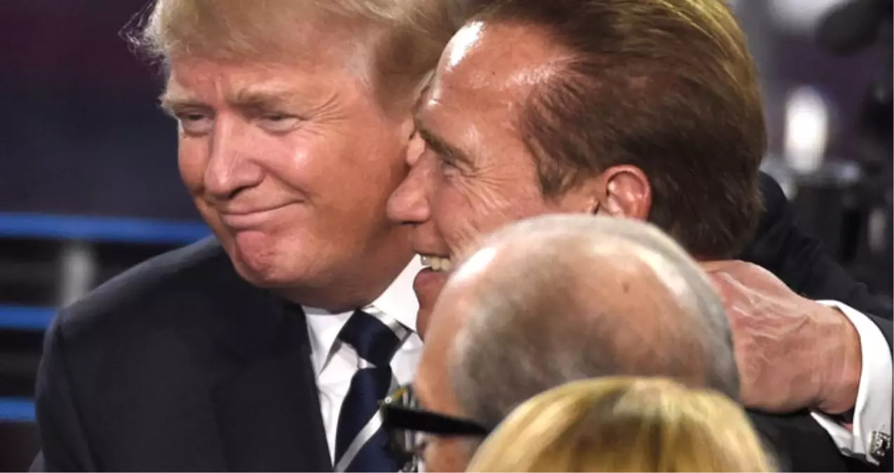 Trump ile Schwarzenegger Arasındaki 'Çırak' Tartışması
