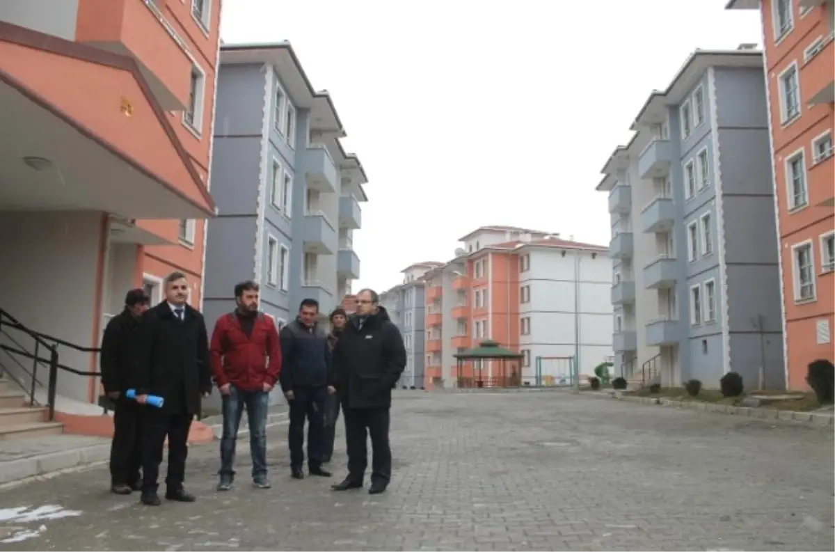Turhal'da 190 Sosyal Konut Hak Sahiplerine Teslim Edilmeye Hazır