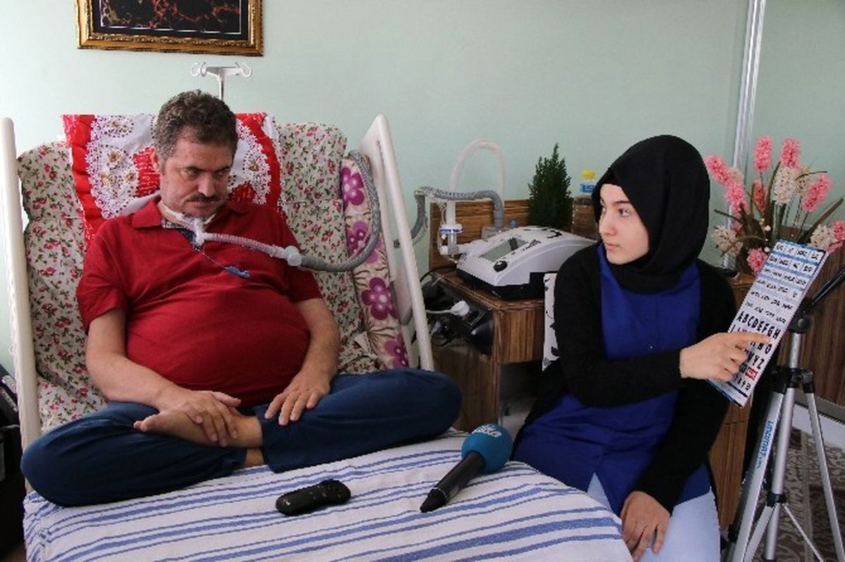 Als Hastası Gözleriyle Referanduma 'Evet' Dedi