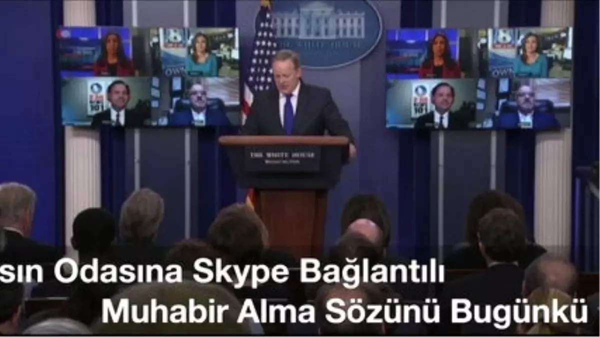 Beyaz Saray'a Sanal Ortamdan İlk Soru