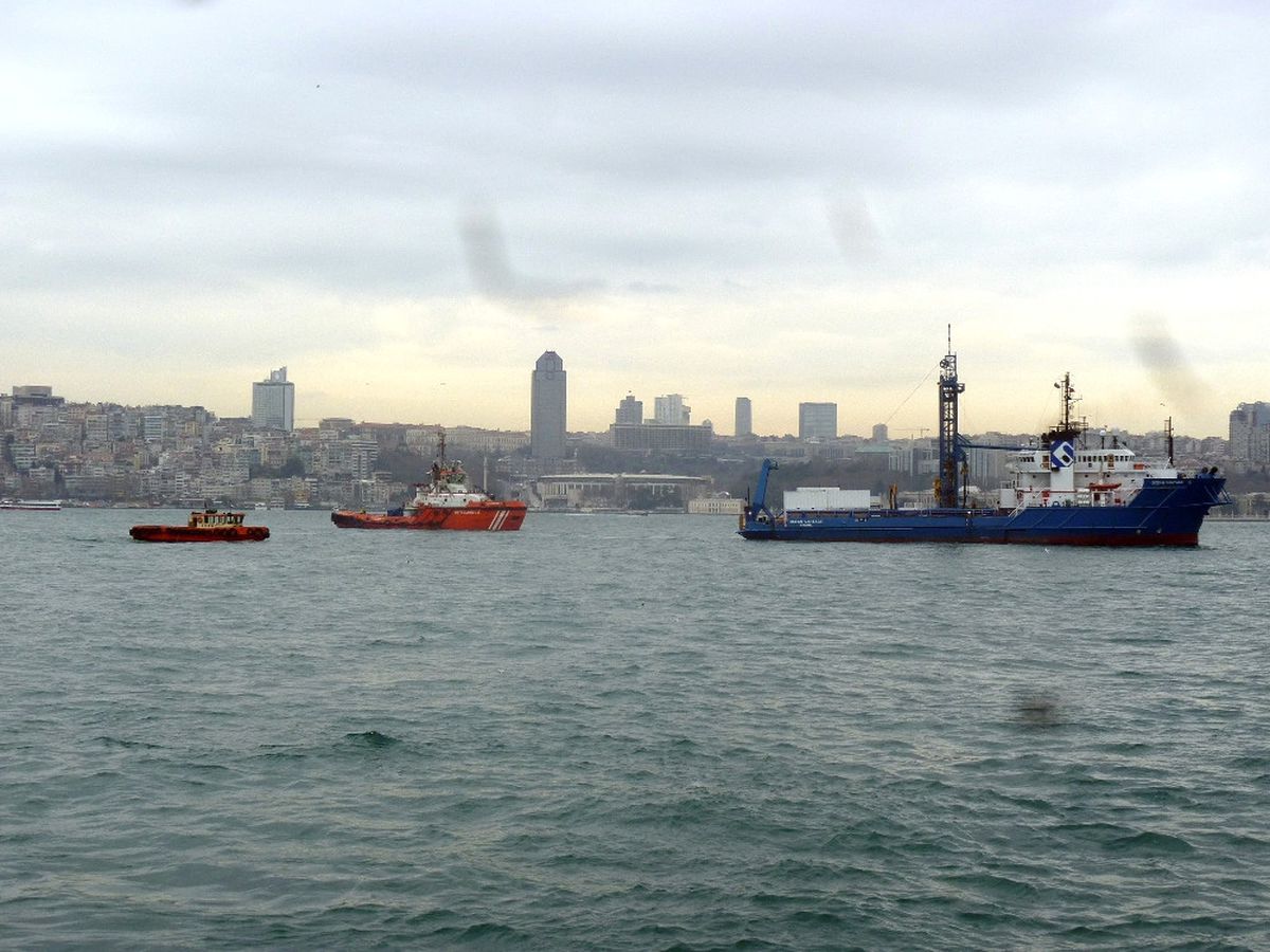 Boğaz'ın Altından Geçecek Yaya Yolu İçin Gemiler Keşif Yaptı