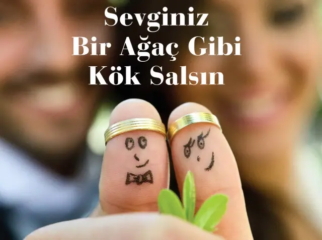 Evlenirken doğaya da bir armağan verin