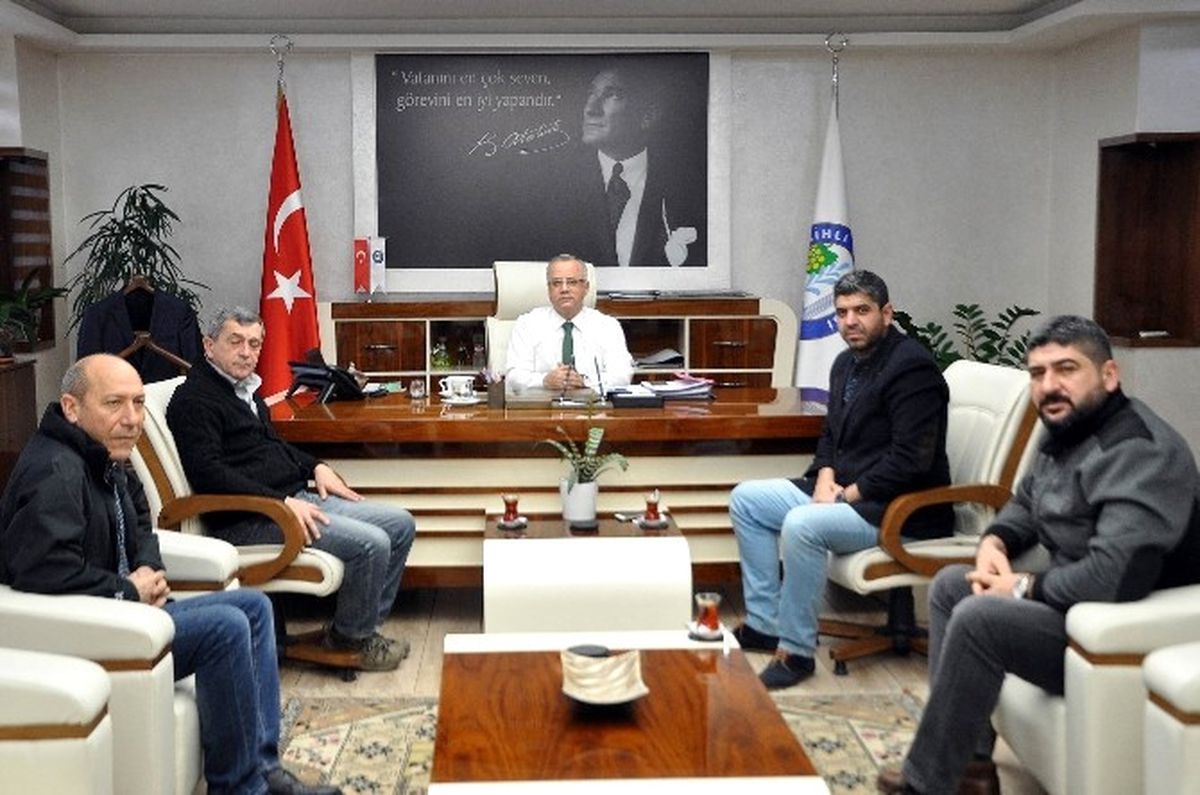 Oral'dan, Başkan Kayda'ya Ziyaret