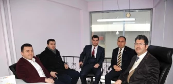 Başkan Bakıcı'dan Yeni Bozüyük Gazetesi'ne Ziyaret