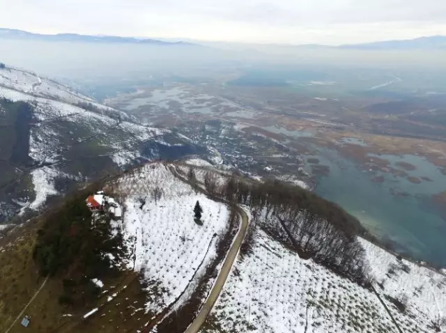 Efteni Gölü'nün Eşsiz Güzelliği Havadan Görüntülendi Efteni Gölü'nün Eşsiz Güzelliği Havadan Görüntülendi