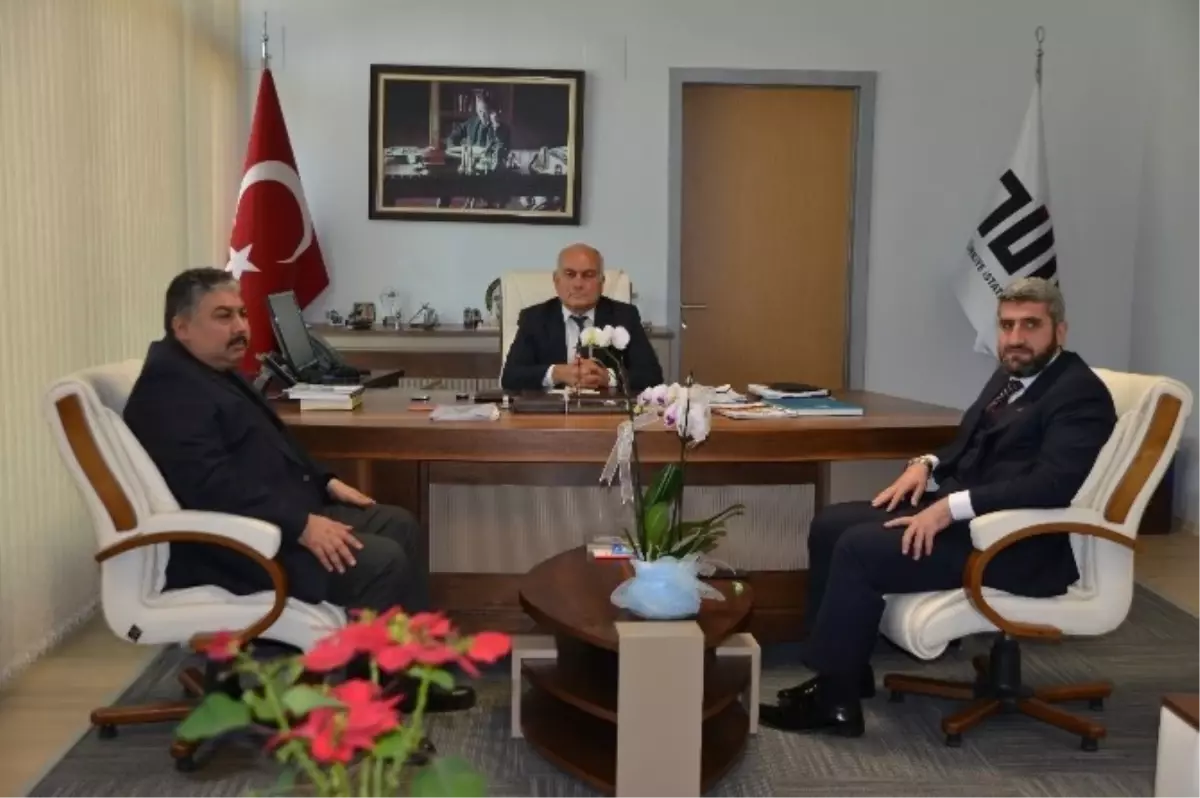 Askon'dan Tüik Bölge Müdürü Şahin'e Ziyaret