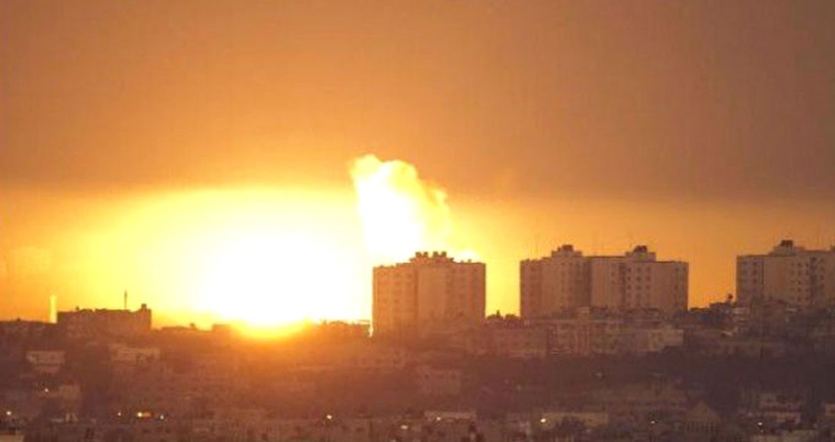 İsrail Hava Saldırısının Ardından Gazze'ye Top Atışı başlattı