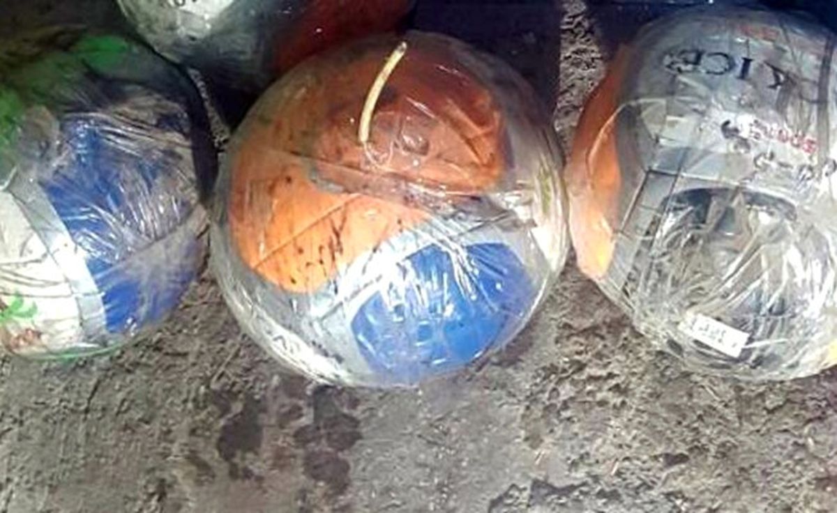 Mardin'de Voleybol Toplarının İçinden Patlayıcı Çıktı