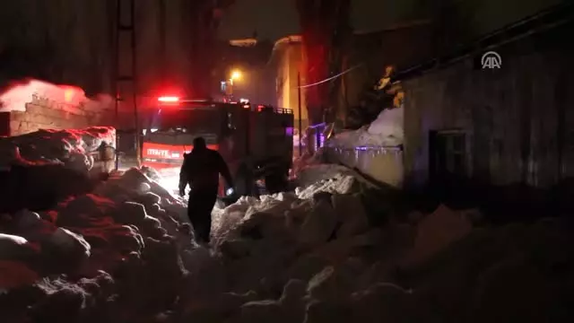 Ağrı'da Ev Yangını