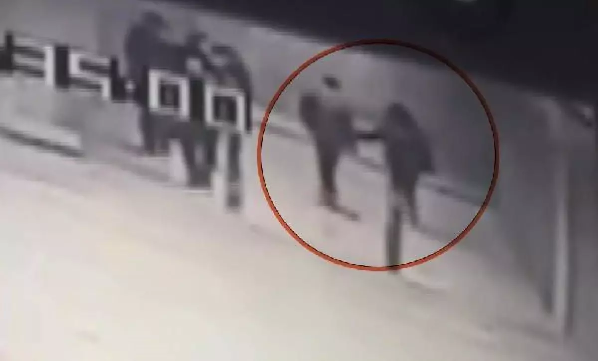 Alt Geçitteki Cinsel Saldırı Güvenlik Kamerasında