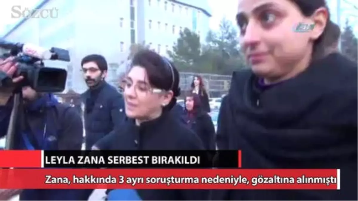 Leyla Zana Serbest Bırakıldı