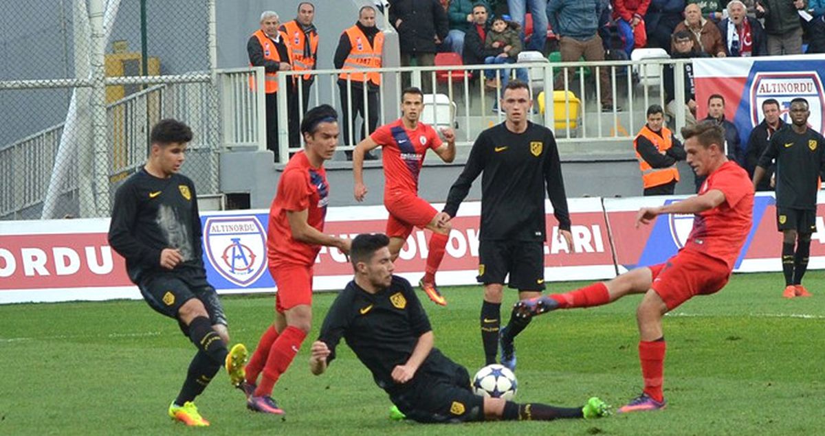 UEFA Gençlik Ligi'nde Altınordu, Atletico Madrid'e 2-0 Yenildi