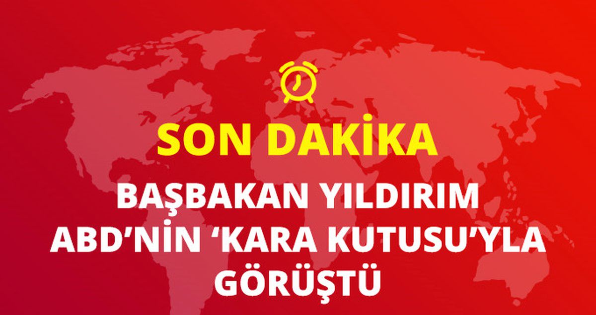 Başbakan Yıldırım, CIA Başkanı Pompeo'yu Kabul Etti
