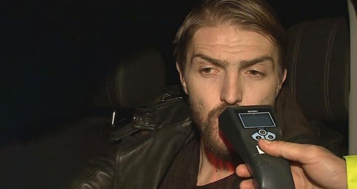 Caner Erkin, Alkol Kontrolünden Sıfır Promille Çıktı