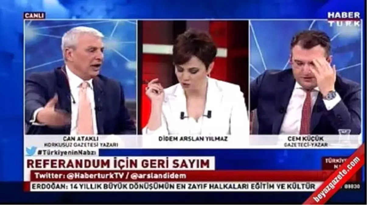 Cem Küçük'le Can Ataklı'nın Canlı Yayın Kavgası