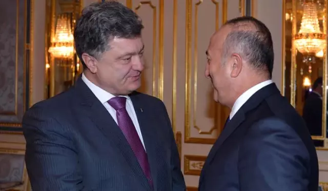 Dışişleri Bakanı Çavuşoğlu Ukrayna'da