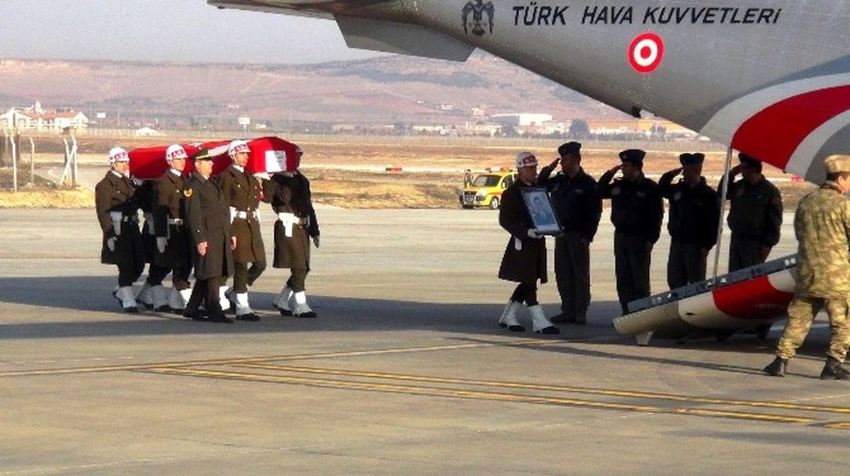 El Bab Şehidi Mehmet Şahin Memleketine Uğurlandı
