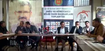 Tahir Elçi: Bölge Baroları: Demokratik Düzen Güçlensin, Sorunlar Siyasal Zeminde Çözülsün Tahir Elçi: Bölge Baroları: Demokratik Düzen Güçlensin, Sorunlar Siyasal Zeminde Çözülsün
