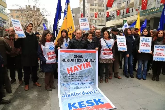 Kesk'ten Khk Protestosu