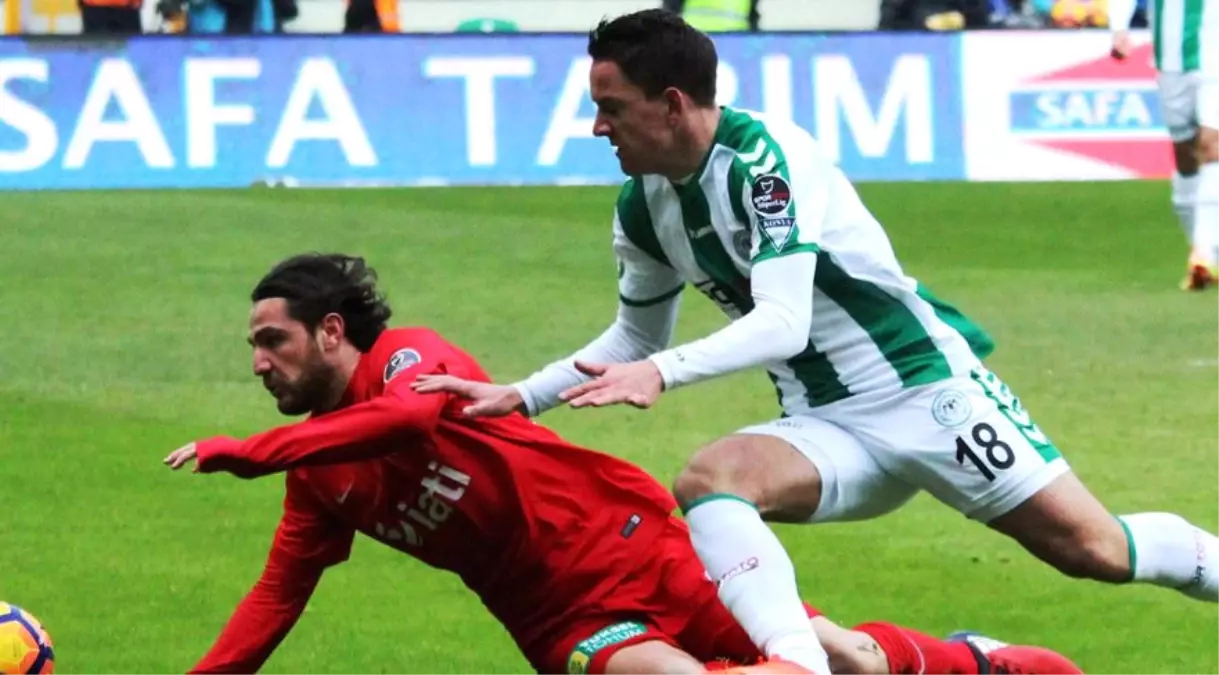 Atiker Konyaspor-Antalyaspor: 1-1