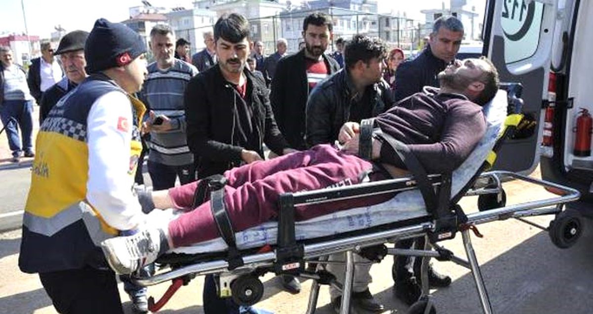 Evini Basan Eşinin Akrabaları Hastanelik Etti