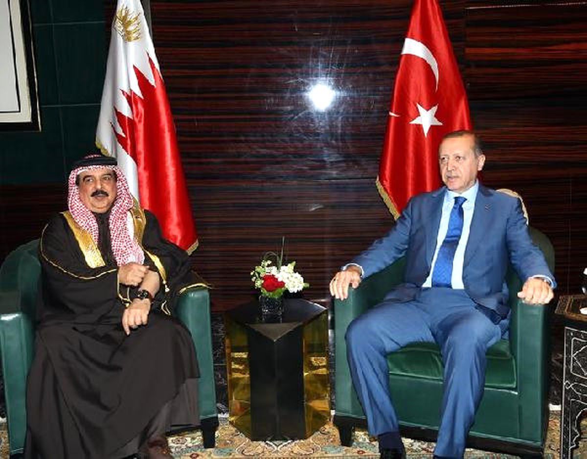 Cumhurbaşkanı Erdoğan, Bahreyn Kralı'yla Görüştü