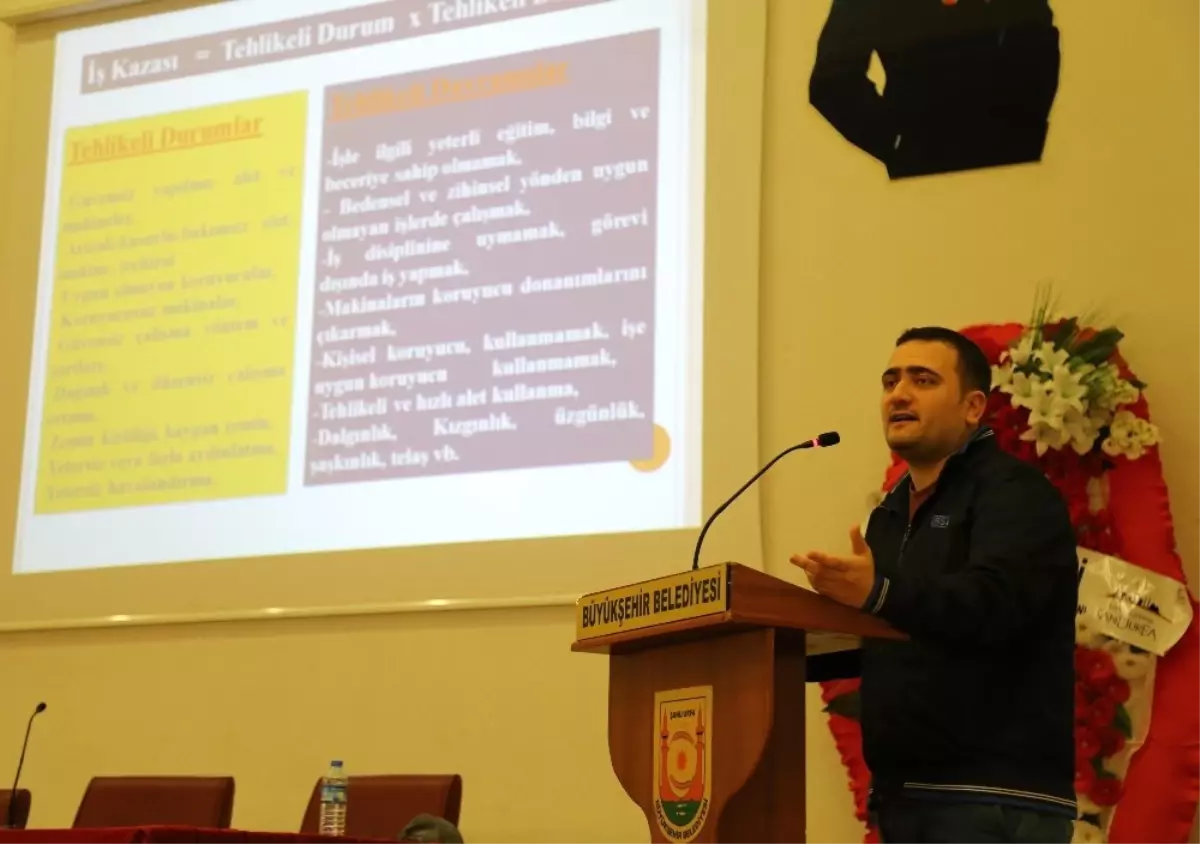 Haliliye'de Temizlik İşçilerine İş Sağlığı ve Güvenliği Eğitimi