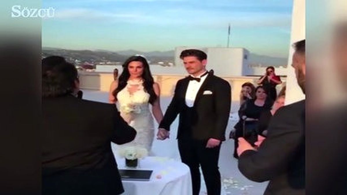 Tolgahan Sayışman'nın Nikah Töreninden Görüntü