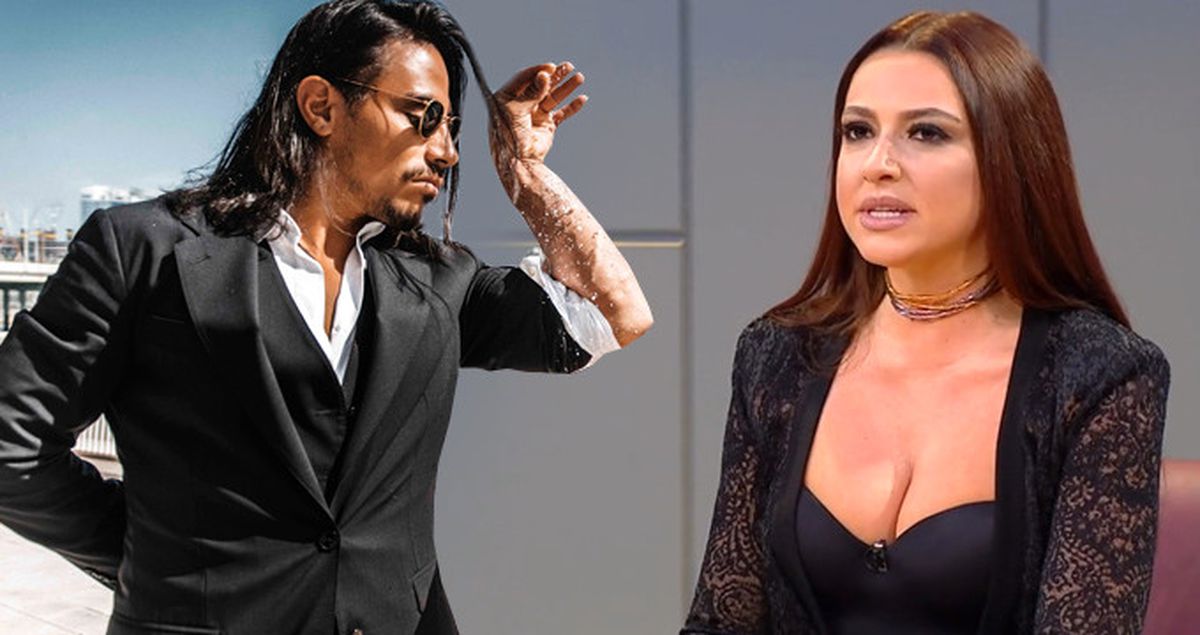 Hadise, Nusret Taklidi Yapıp Instagram'dan Paylaştı