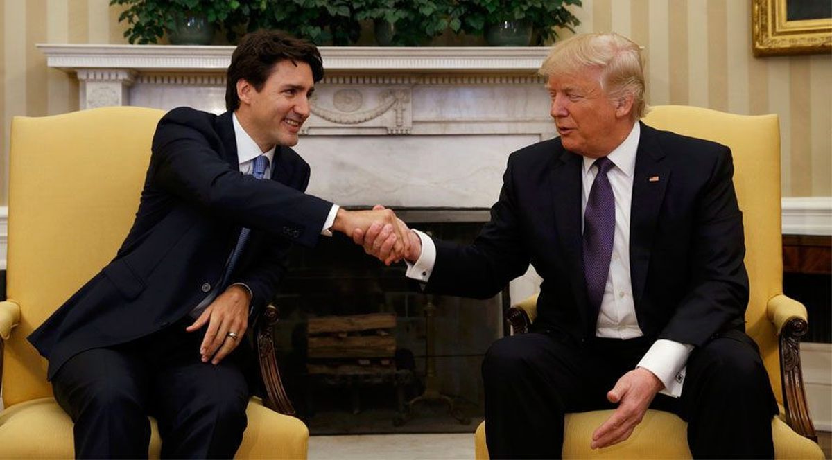Trudeau'nun Trump'la El Sıkışmasına Karşı Hazırlıklı Geldiği Ortaya Çıktı