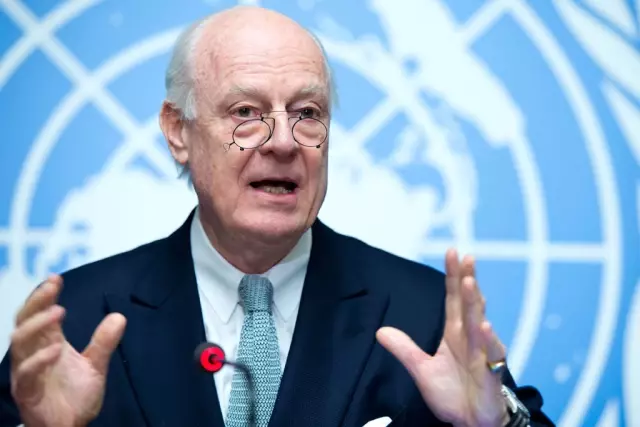 Lavrov, BM Suriye Özel Temsilcisi Mistura ile Astanayı konuştu 65