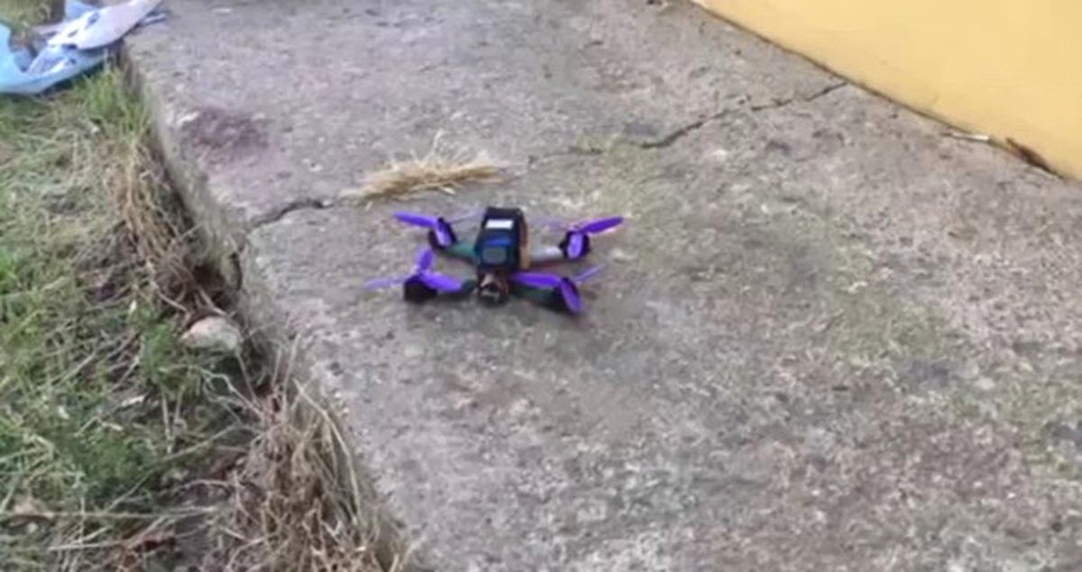 Gençler Drone İle Mangal Yaktı