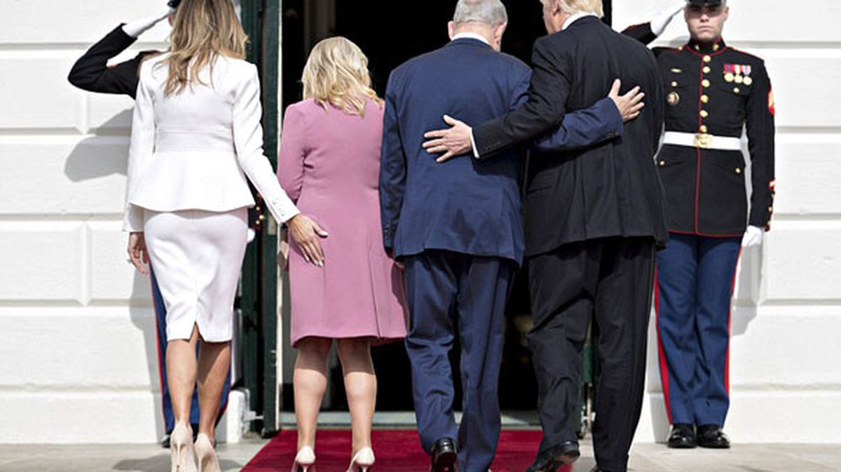 Melania Trump'ın Sara Netanyahu'ya Yaptığı Hareket Olay Oldu