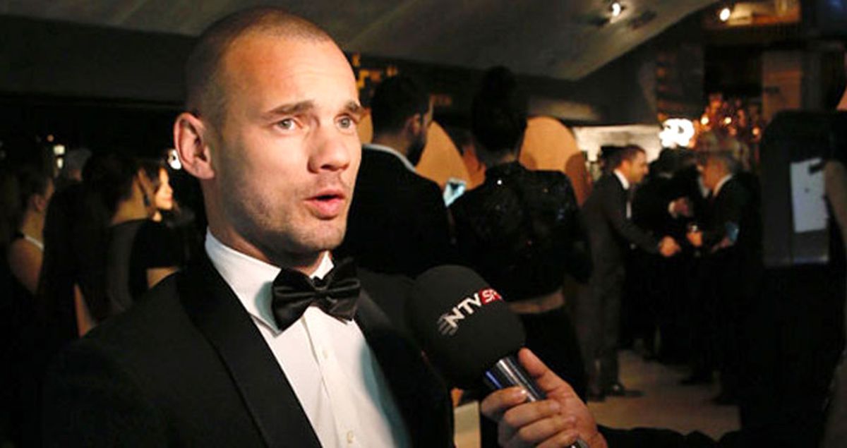 Wesley Sneijder: Tudor'u Tanıyorum, Umarım Bize İyi Şeyler Getirir