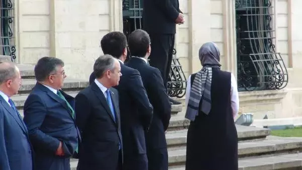Aktuel Görüntülerle) Bakanlar Castille Sarayı'nı Böyle İnceledi