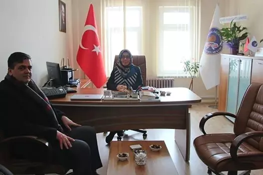 Başkan Yalçın'dan Yüksek Öğrenim Kredi ve Yurtlar Kurumu Müdürü Leblebicioğlu'na Ziyaret