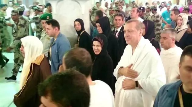 Cumhurbaşkanı Erdoğan'ın Umre Görüntüleri