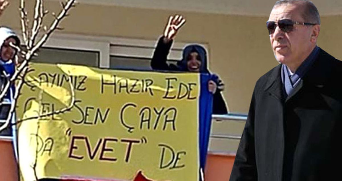 Erdoğan Kahramanmaraş'ta Vatandaşın Çay Davetini Kırmadı