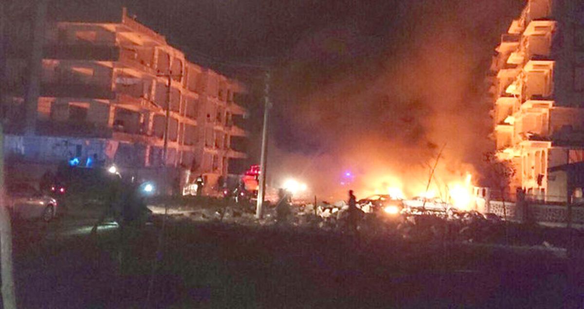 Viranşehir'deki Saldırı'dan ilk Görüntüler!
