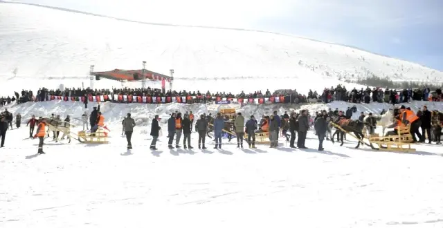 1. Ahir Dağı Atlı Kızak Yarışması Sona Erdi 1. Ahir Dağı Atlı Kızak Yarışması Sona Erdi