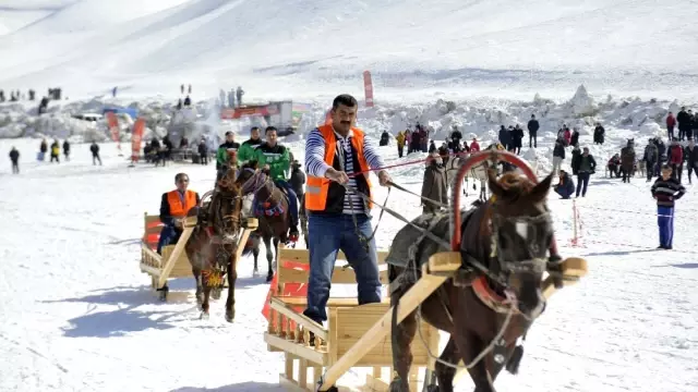 1. Ahir Dağı Atlı Kızak Yarışması Sona Erdi 1. Ahir Dağı Atlı Kızak Yarışması Sona Erdi