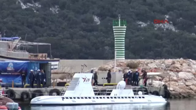 Antalya Turistik Denizaltı, Ilk Dalışını Gerçekleştirdi Antalya Turistik Denizaltı, Ilk Dalışını Gerçekleştirdi