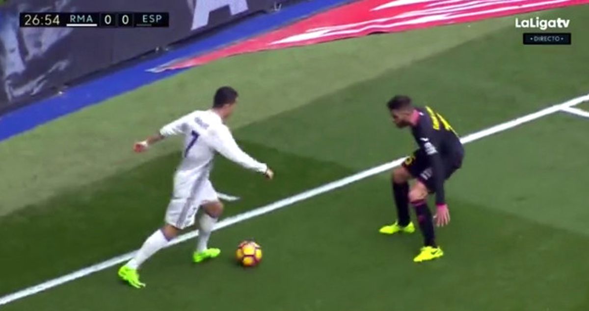 Cristiano Ronaldo, Espanyol'lu Rakibini Futboldan Soğuttu
