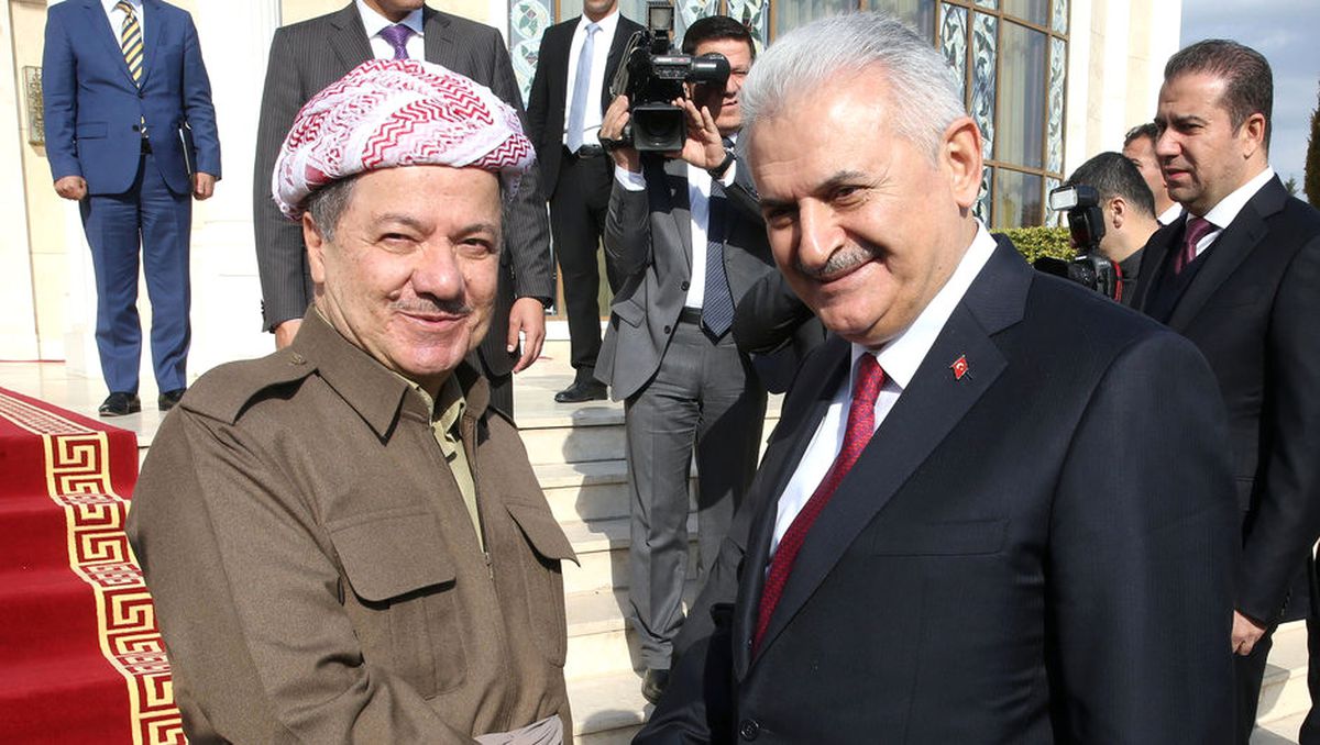 Yıldırım - Barzani Görüşmesi Sona Erdi
