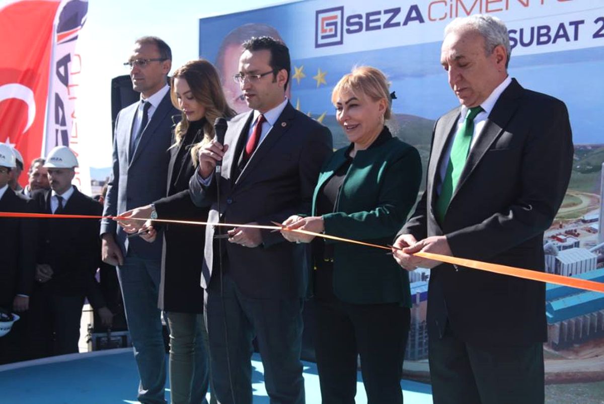 Cumhurbaşkanı Erdoğan, Seza Çimento'nun Resmi Açılışını Yaptı