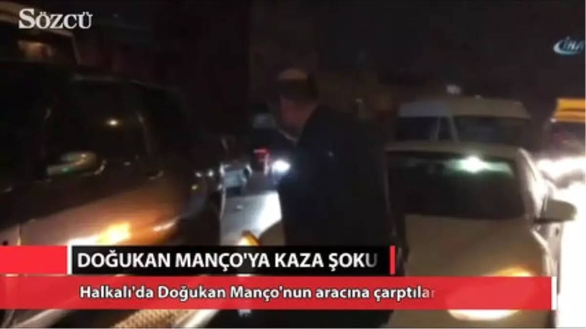 Doğukan Manço'ya Kaza Şoku